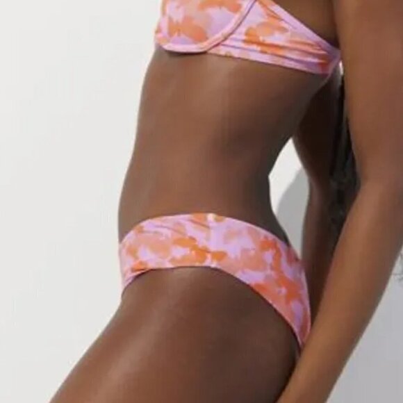 NWT UO Out From Under Dylan Leopard Print Cheeky Bikini Swim Bottom - Picture 5 of 6